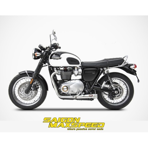 Pô ZARD Slip-on Triumph Bonneville T120 2016+ (chính hãng) Pô ZARD Slip-on Triumph Bonneville T120 2016+ (chính hãng)